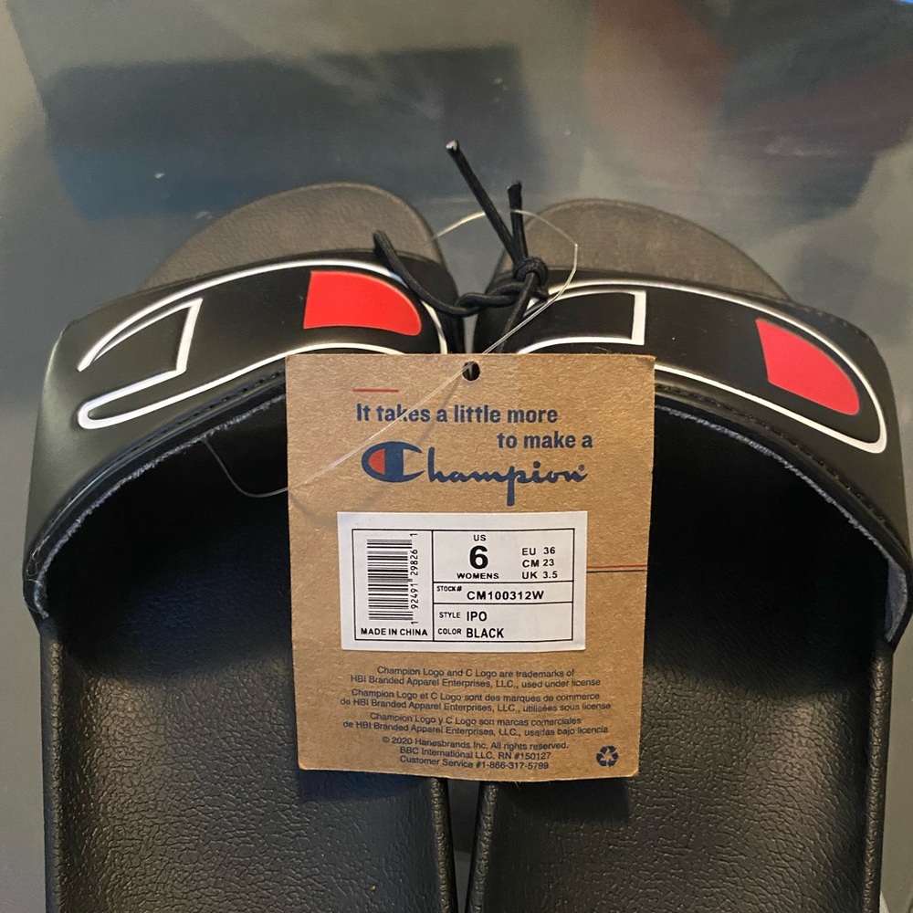 Champion slides.